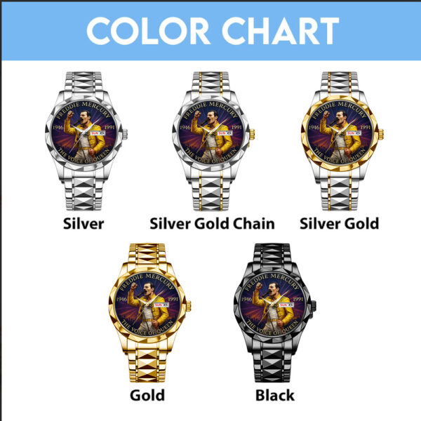 Freddie Mercury Alloy Luxury Quartz Watch - TANTN 14946