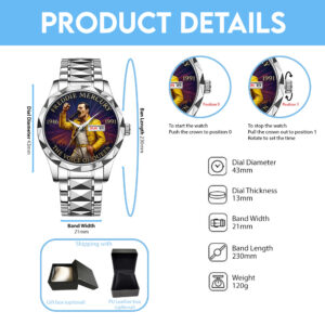 Freddie Mercury Alloy Luxury Quartz Watch - TANTN 14946