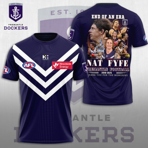 Fremantle Football Club x Nat Fyfe 3D Apparel - MAITM 12511