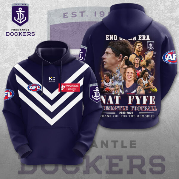 Fremantle Football Club x Nat Fyfe 3D Apparel - MAITM 12511