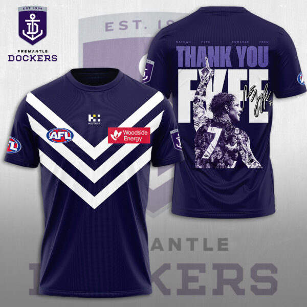 Fremantle Football Club x Nat Fyfe 3D Apparel - MAITM 12513