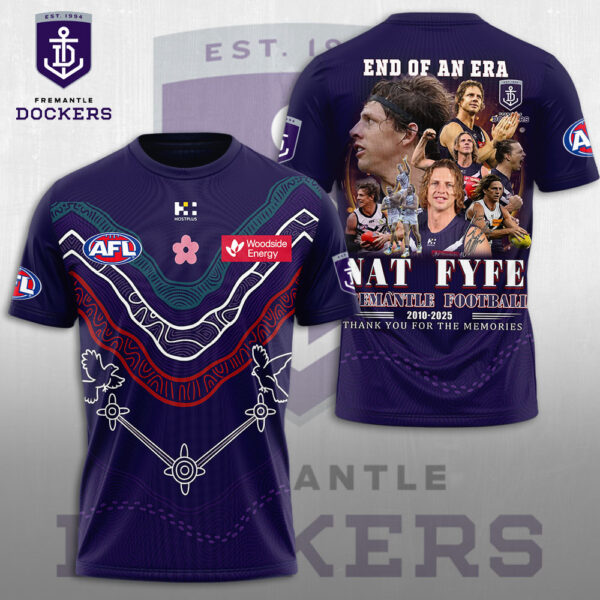 Fremantle Football Club x Nat Fyfe 3D Apparel - MAITM 12515