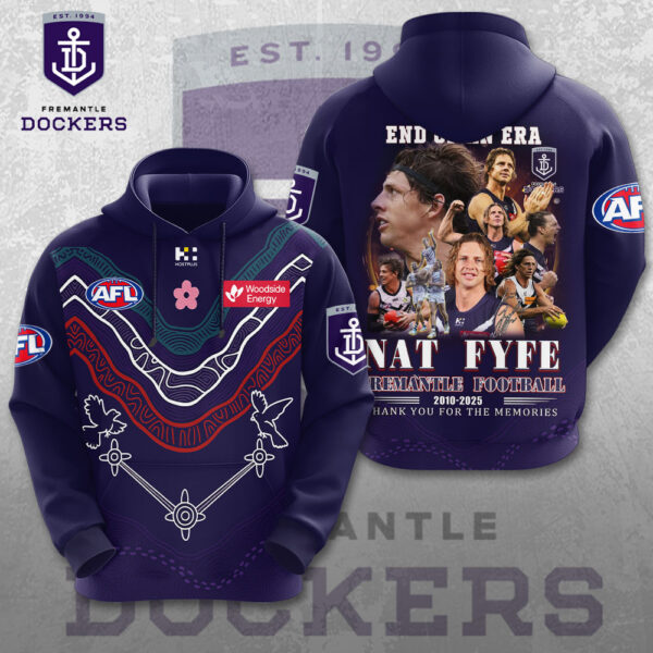 Fremantle Football Club x Nat Fyfe 3D Apparel - MAITM 12515
