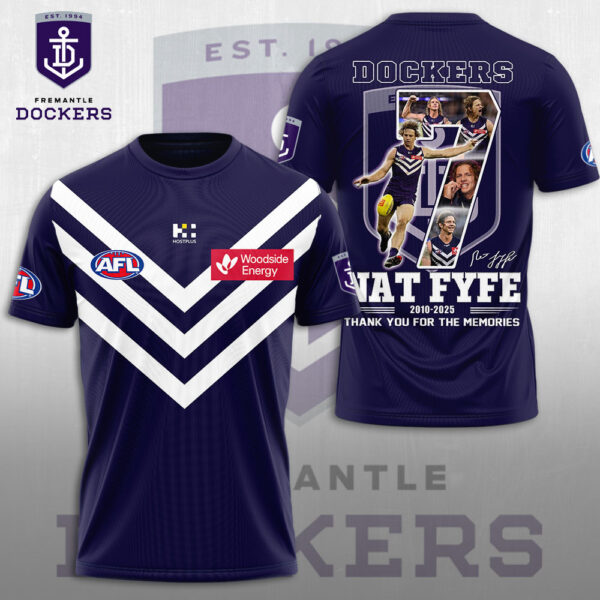 Fremantle Football Club x Nat Fyfe 3D Apparel - MAITM 12516