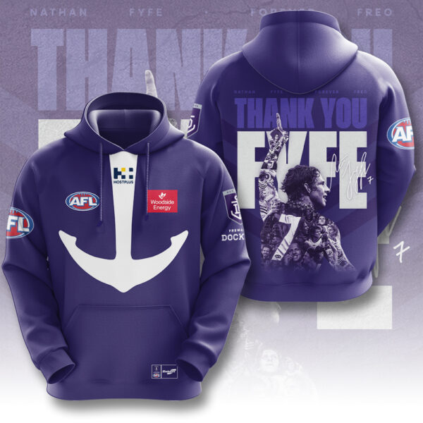 Fremantle Football Club x Nat Fyfe 3D Apparel - MAITM 12514