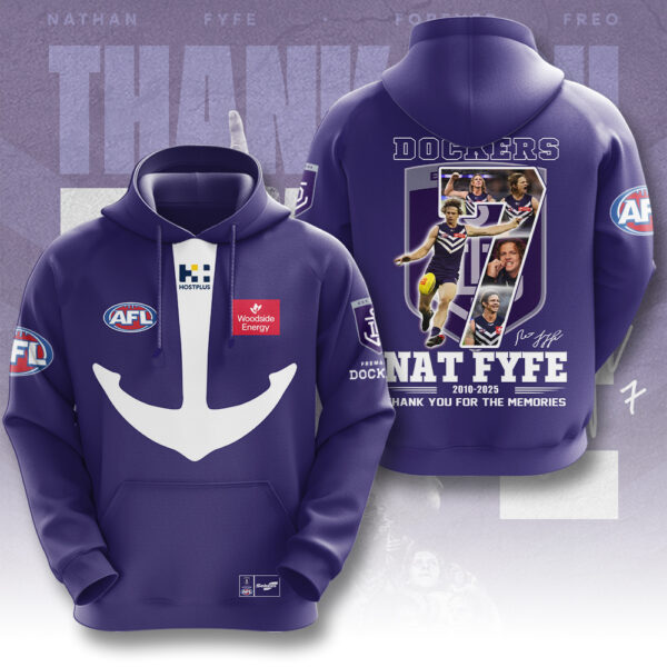 Fremantle Football Club x Nat Fyfe 3D Apparel - MAITM 12517