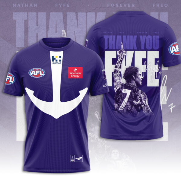 Fremantle Football Club x Nat Fyfe 3D Apparel - MAITM 12514