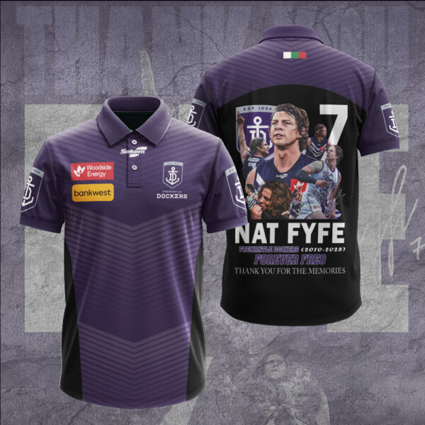 Fremantle Football Club x Nat Fyfe 3D Apparel - TANTN 15247