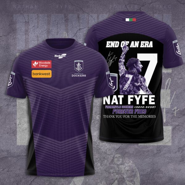 Fremantle Football Club x Nat Fyfe 3D Apparel - TANTN 15251