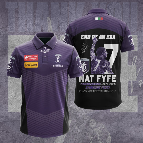 Fremantle Football Club x Nat Fyfe 3D Apparel - TANTN 15251