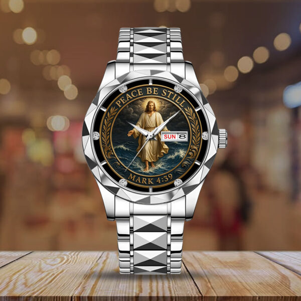 God Is Good Alloy Luxury Quartz Watch - TMTHU 298