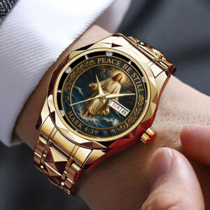 God Is Good Alloy Luxury Quartz Watch - TMTHU 298