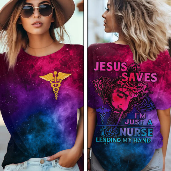 Christian Nurse 3D T-Shirt - TMTHU 295