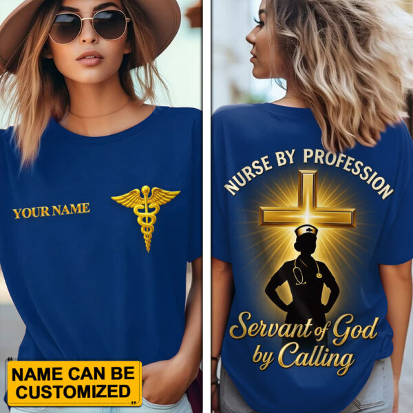 Personalized Christian Nurse 3D T-Shirt - TMTHU 297