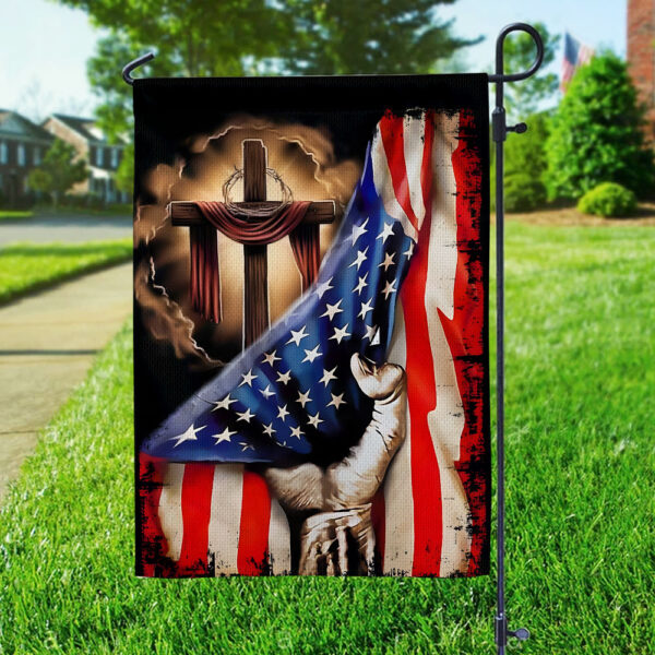 God Bless America Garden Flag - TANTN 14994