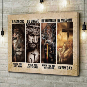 God Is Good Rectangle Canvas With Inner Frame - HOATT 12263