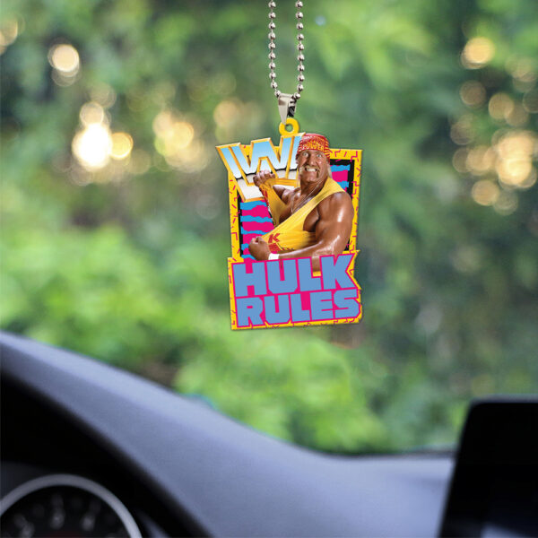 Hulk Hogan Custom Shape 1-sided Acrylic Car Ornament - TMTHU 233