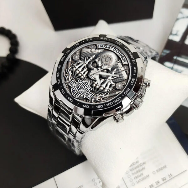Harley Davidson Alloy Quartz Watch - TANTN 14952