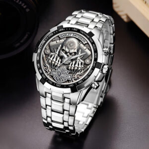 Harley Davidson Alloy Quartz Watch - TANTN 14952
