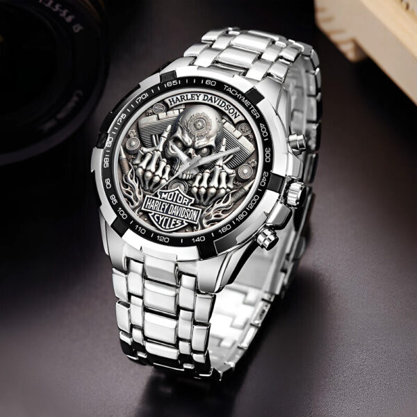 Harley Davidson Alloy Quartz Watch - TANTN 14952