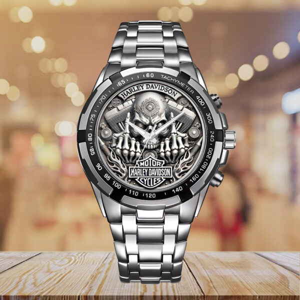Harley Davidson Alloy Quartz Watch - TANTN 14952