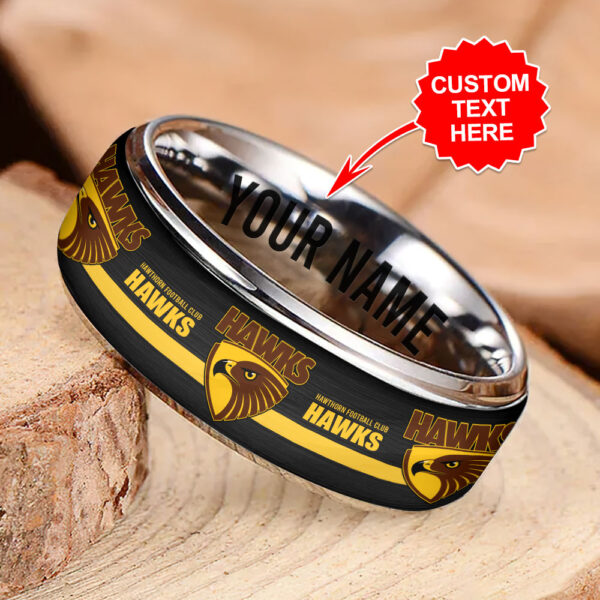 Personalized Hawthorn FC Custom Alloy Ring - MAITM 12410
