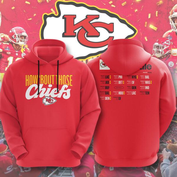 Kansas City Chiefs 3D Apparel - TMTHU 358