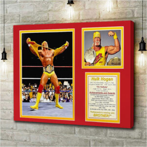 Hulk Hogan Rectangle Canvas With Inner Frame - HOATT 12241