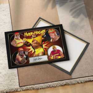 Hulk Hogan Rectangle Canvas With Inner Frame - HOATT 12313