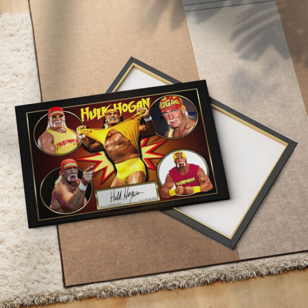 Hulk Hogan Rectangle Canvas With Inner Frame - HOATT 12313