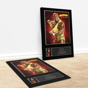 Hulk Hogan Rectangle Canvas With Inner Frame - MAITM 12424