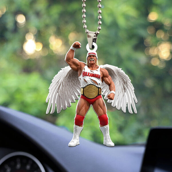 Hulk Hogan Custom Shape 1-sided Acrylic Car Ornament - MAITM 12421