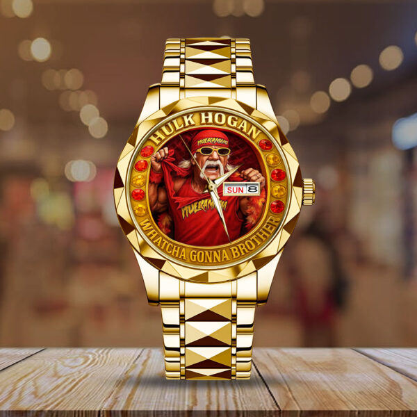 Hulk Hogan Alloy Luxury Quartz Watch - HOATT 12210