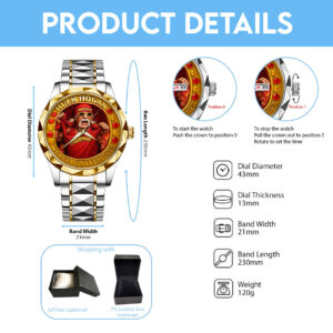 Hulk Hogan Alloy Luxury Quartz Watch - HOATT 12210