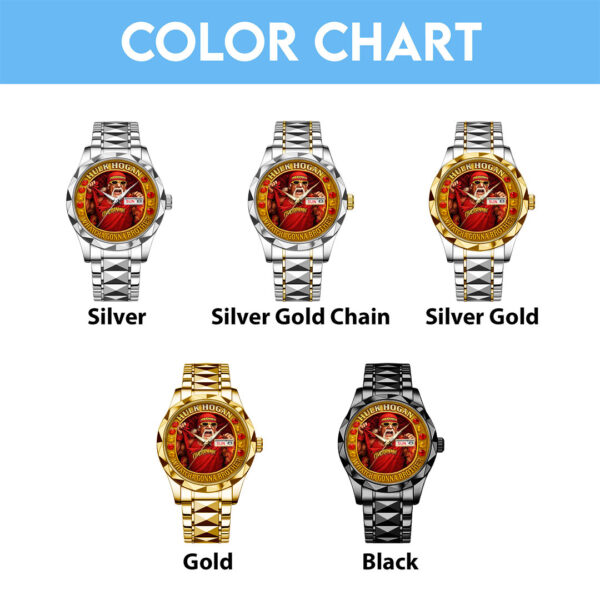 Hulk Hogan Alloy Luxury Quartz Watch - HOATT 12210