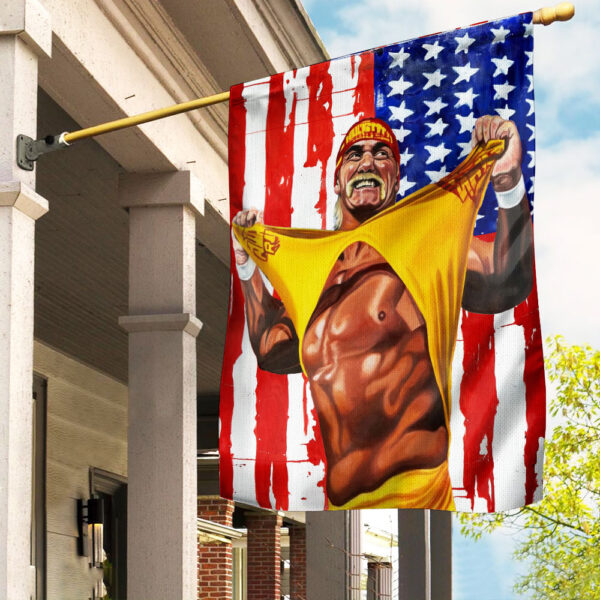 Hulk Hogan Garden Flag - HOATT 12126