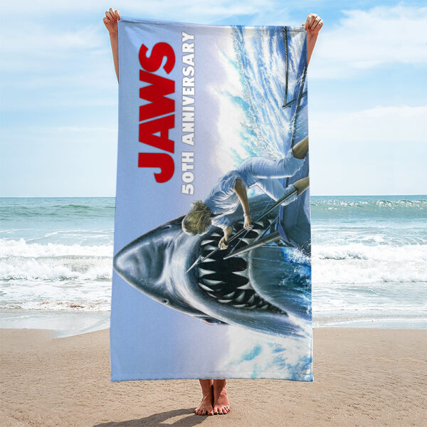 Jaws Rectangle Beach Towel - MAITM 12487