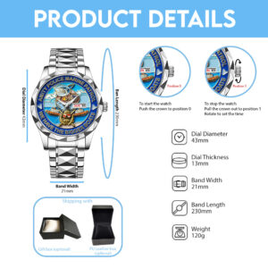 Jaws Alloy Luxury Quartz Watch - TANTN 15334