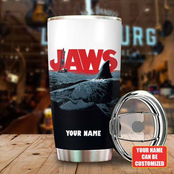 Personalized Jaws Tumbler Cup - TANTN 15077