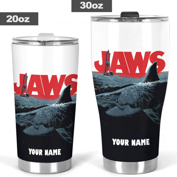 Personalized Jaws Tumbler Cup - TANTN 15077