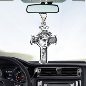 Jesus Custom shape 2-sided Acrylic Car Ornament - MAITM 12543