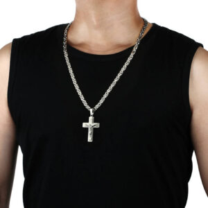 Jesus Cross Pendant Necklace - MAITM DROP138