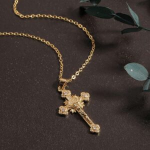 Jesus Cross Pendant Necklace - MAITM DROP139