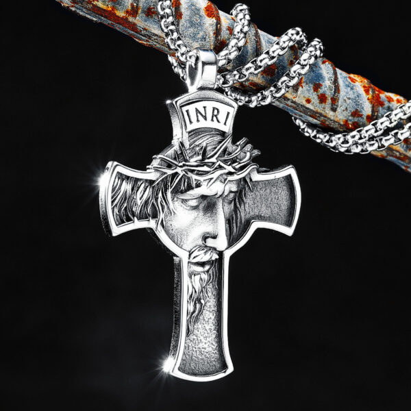 Jesus Cross Pendant Necklace - MAITM DROP140