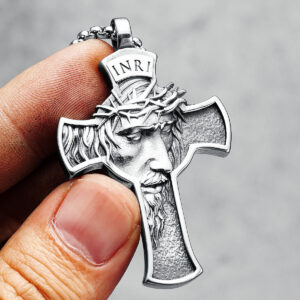 Jesus Cross Pendant Necklace - MAITM DROP140