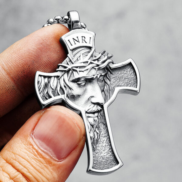 Jesus Cross Pendant Necklace - MAITM DROP140
