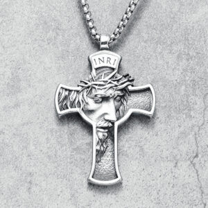 Jesus Cross Pendant Necklace - MAITM DROP140