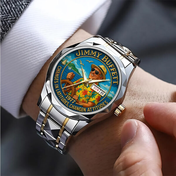 Jimmy Buffett Alloy Luxury Quartz Watch - TANTN 14961