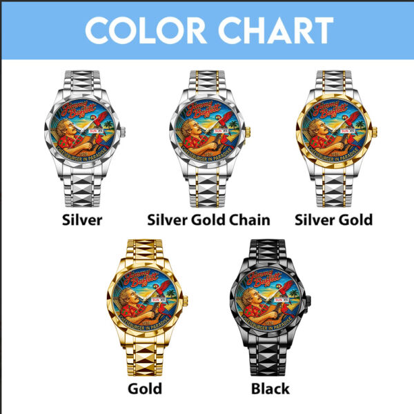 Jimmy Buffett Alloy Luxury Quartz Watch - TANTN 14962
