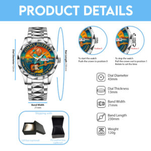 Jimmy Buffett Alloy Luxury Quartz Watch - TANTN 14963
